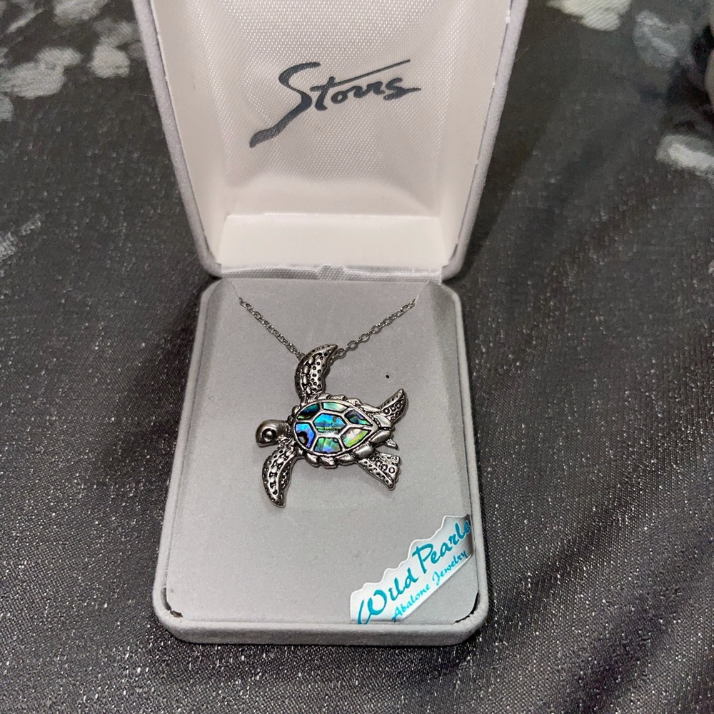 A.T. Storrs Turtle Necklace
